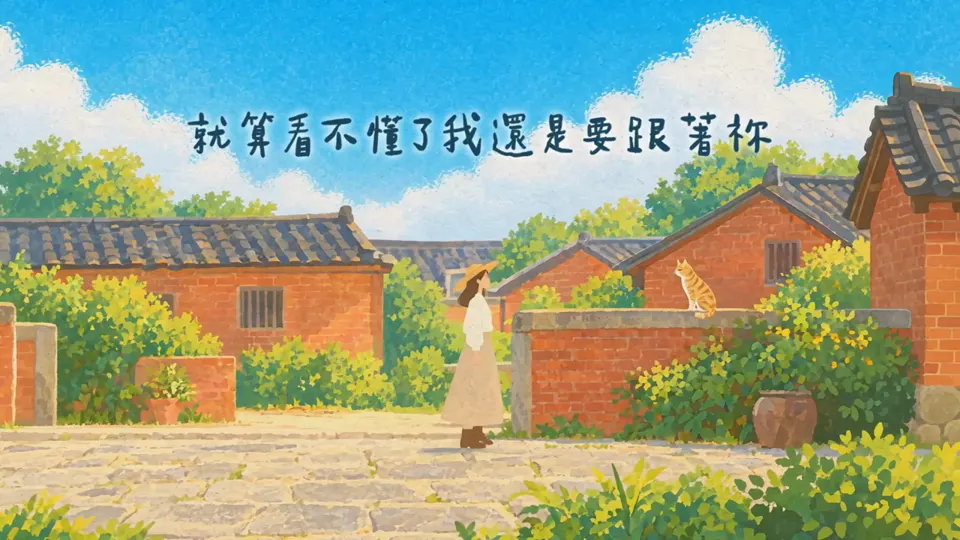 歐讚音樂｜《還是要跟著祢》歌詞 MV 影片截圖